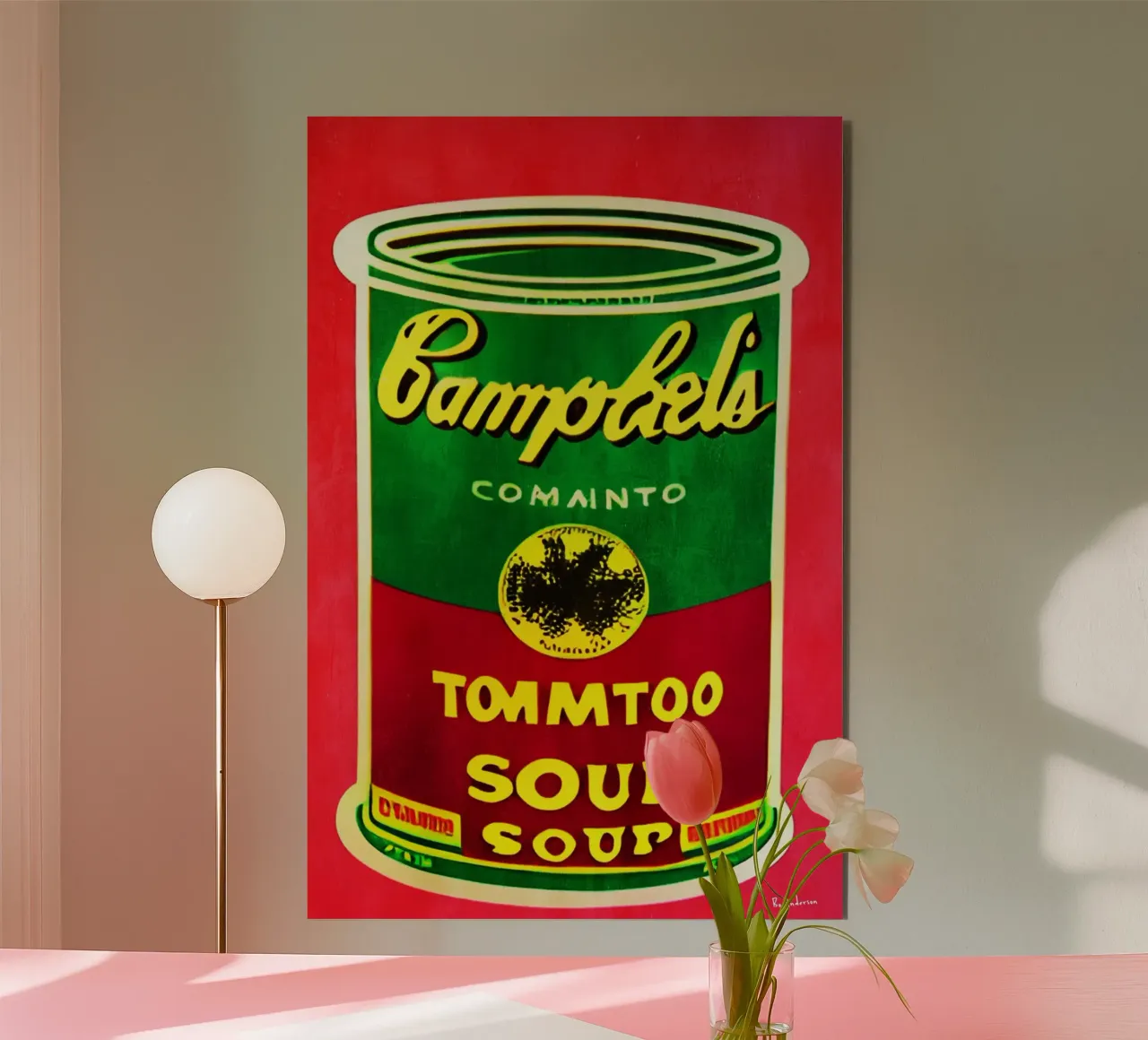 Tommtoo Soup Soup alluminio dibond da Bo Anderson