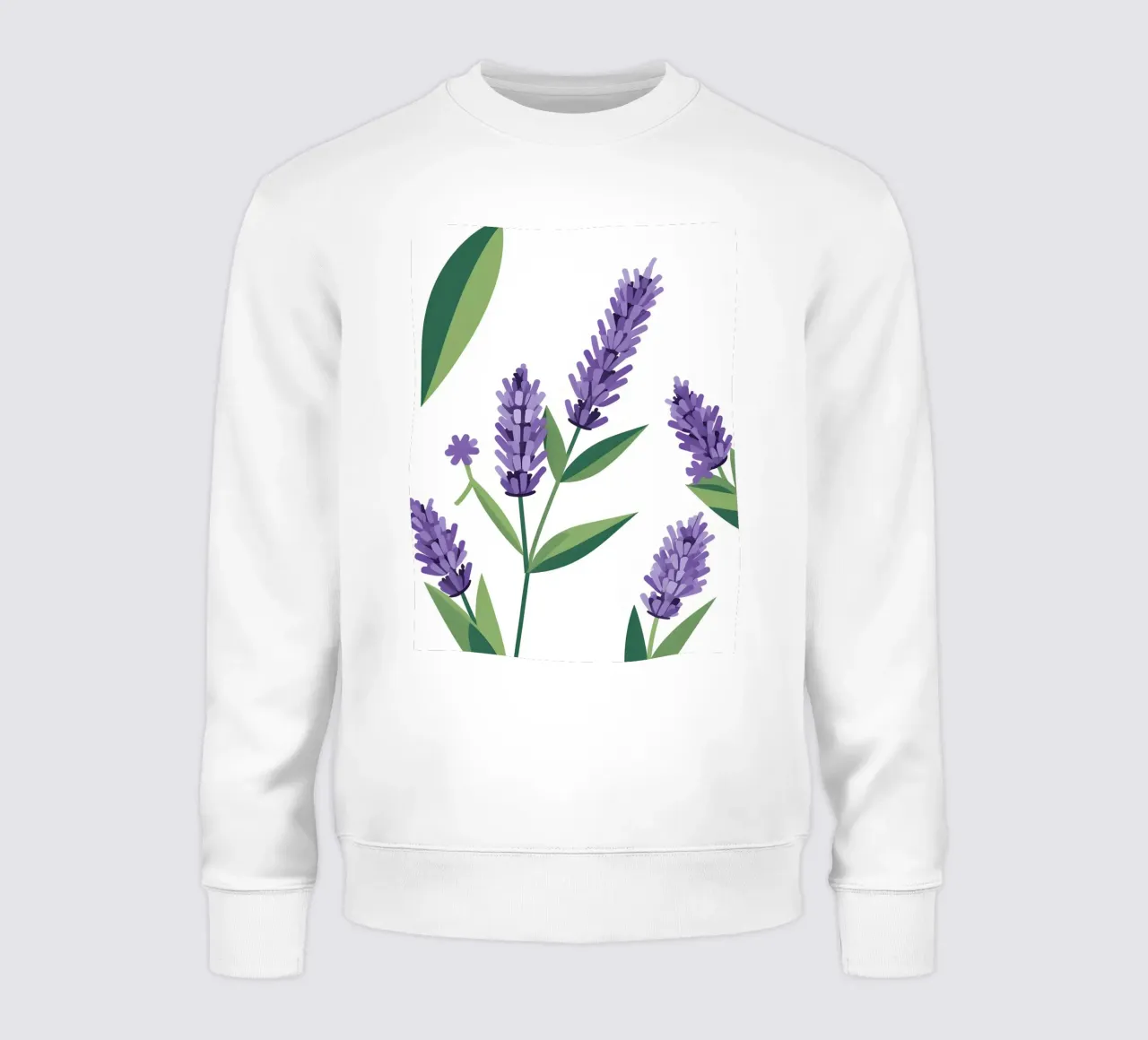 Stelo di lavanda felpa da Botanical Gallery