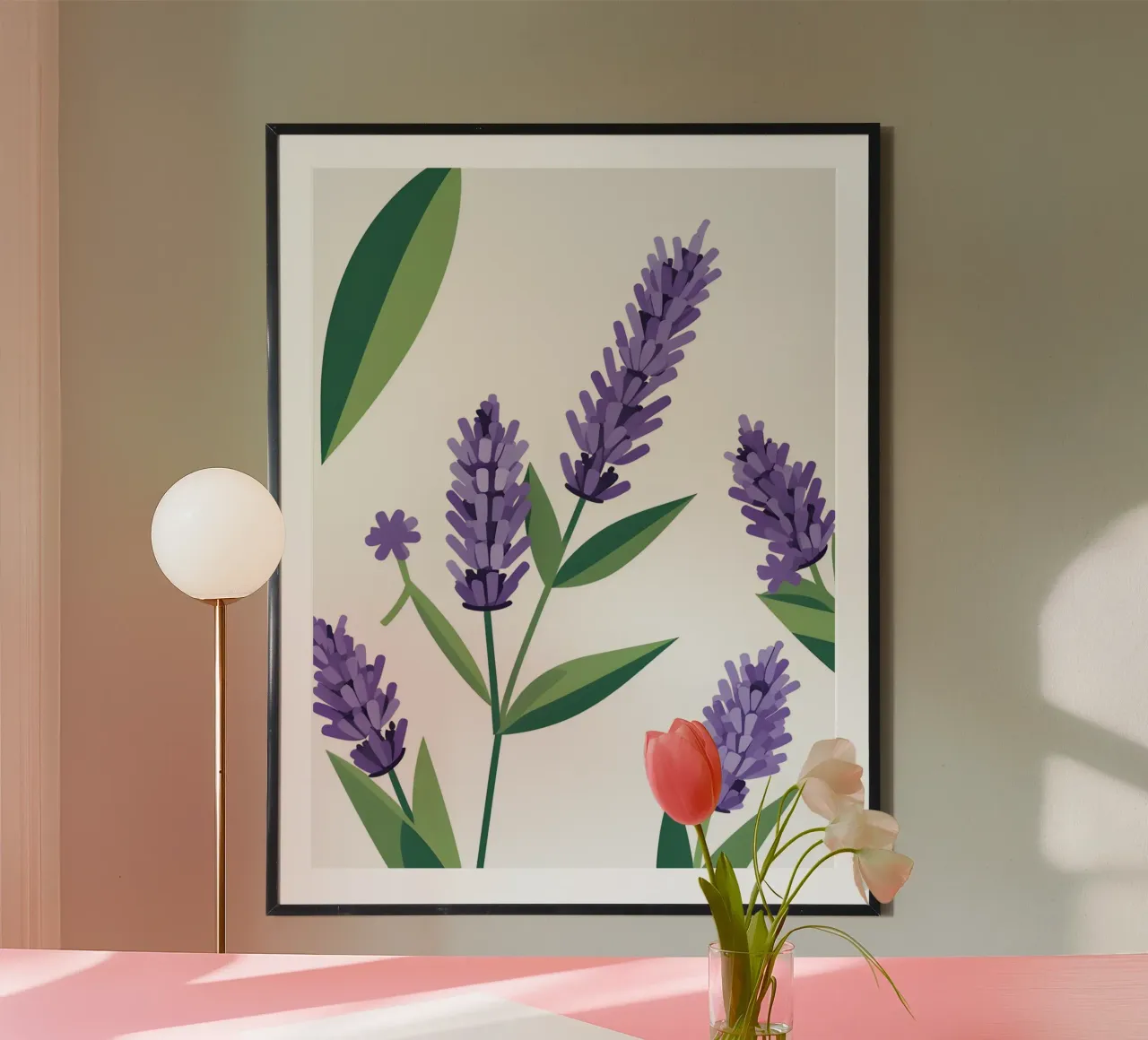 Stelo di lavanda poster da The Green Room
