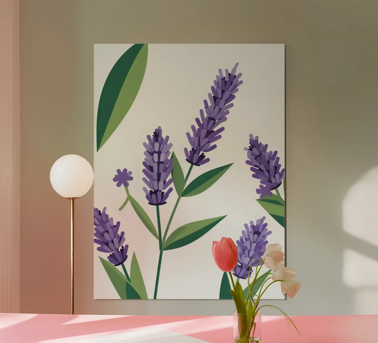 Stelo di lavanda poster da The Green Room