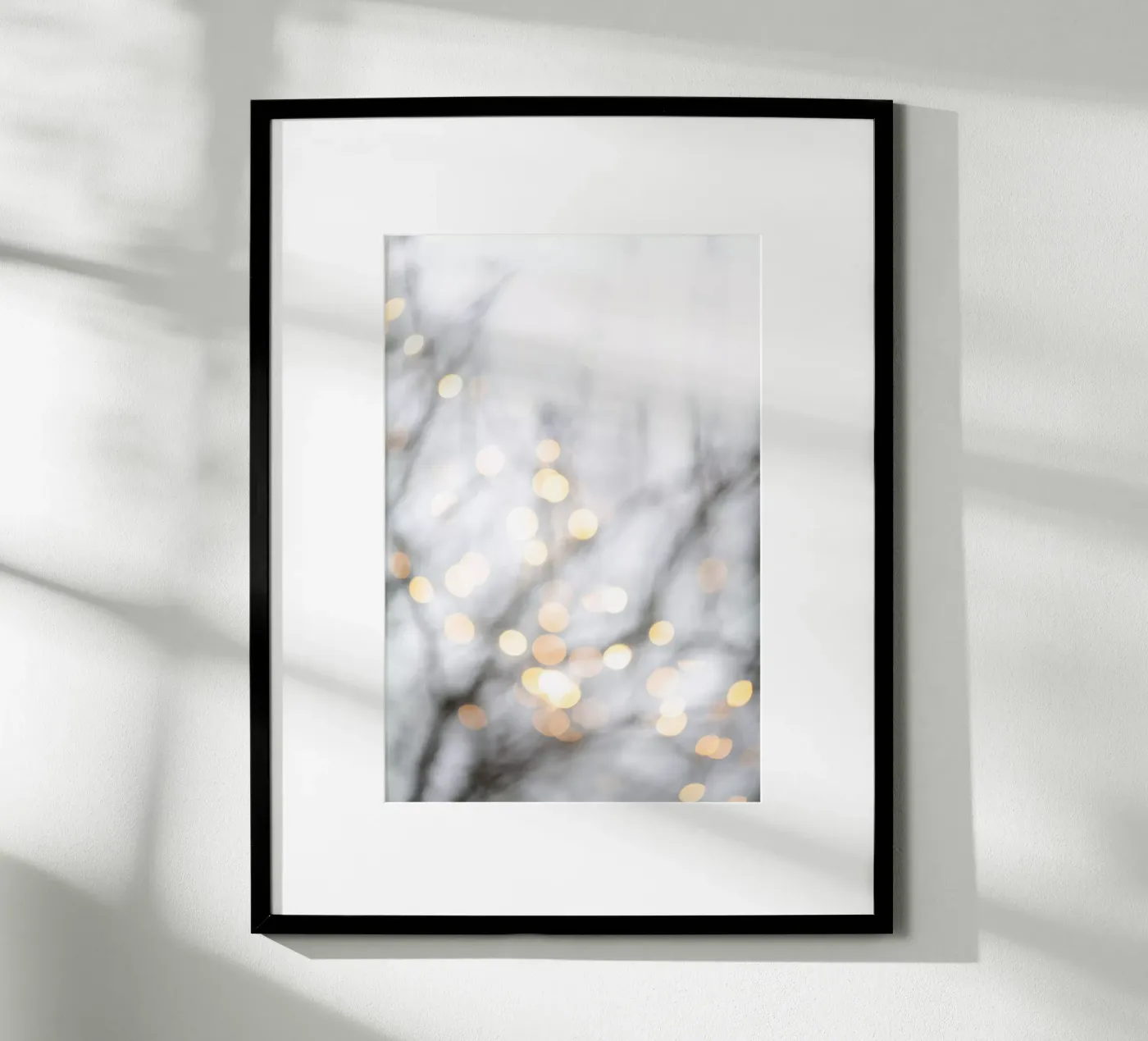 Winter Lights 2 Poster von Mareike Böhmer Photography