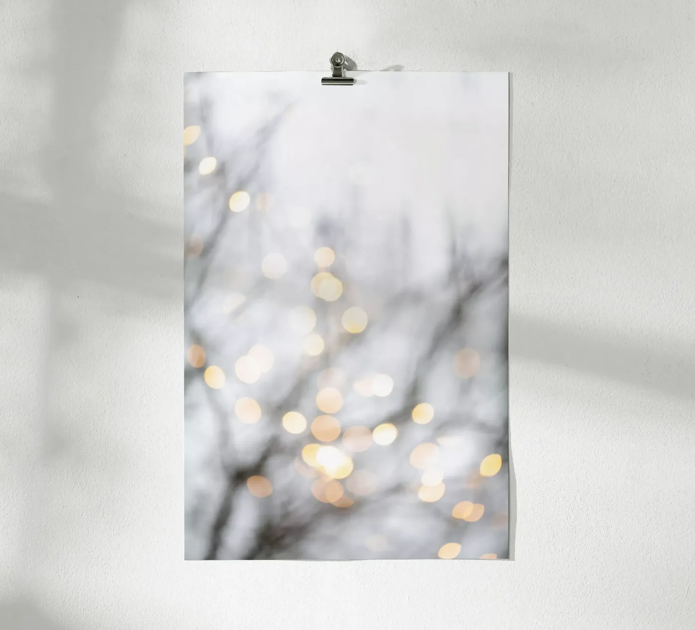 Winter Lights 2 Poster von Mareike Böhmer Photography
