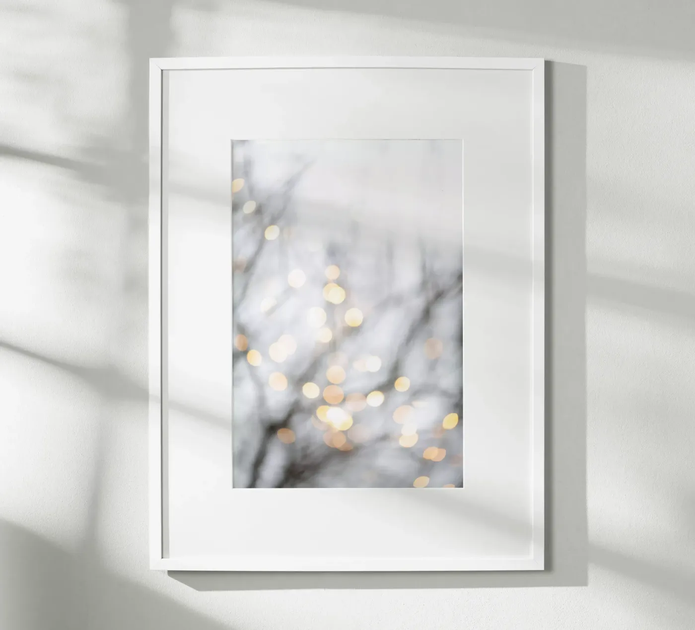 Winter Lights 2 Poster von Mareike Böhmer Photography