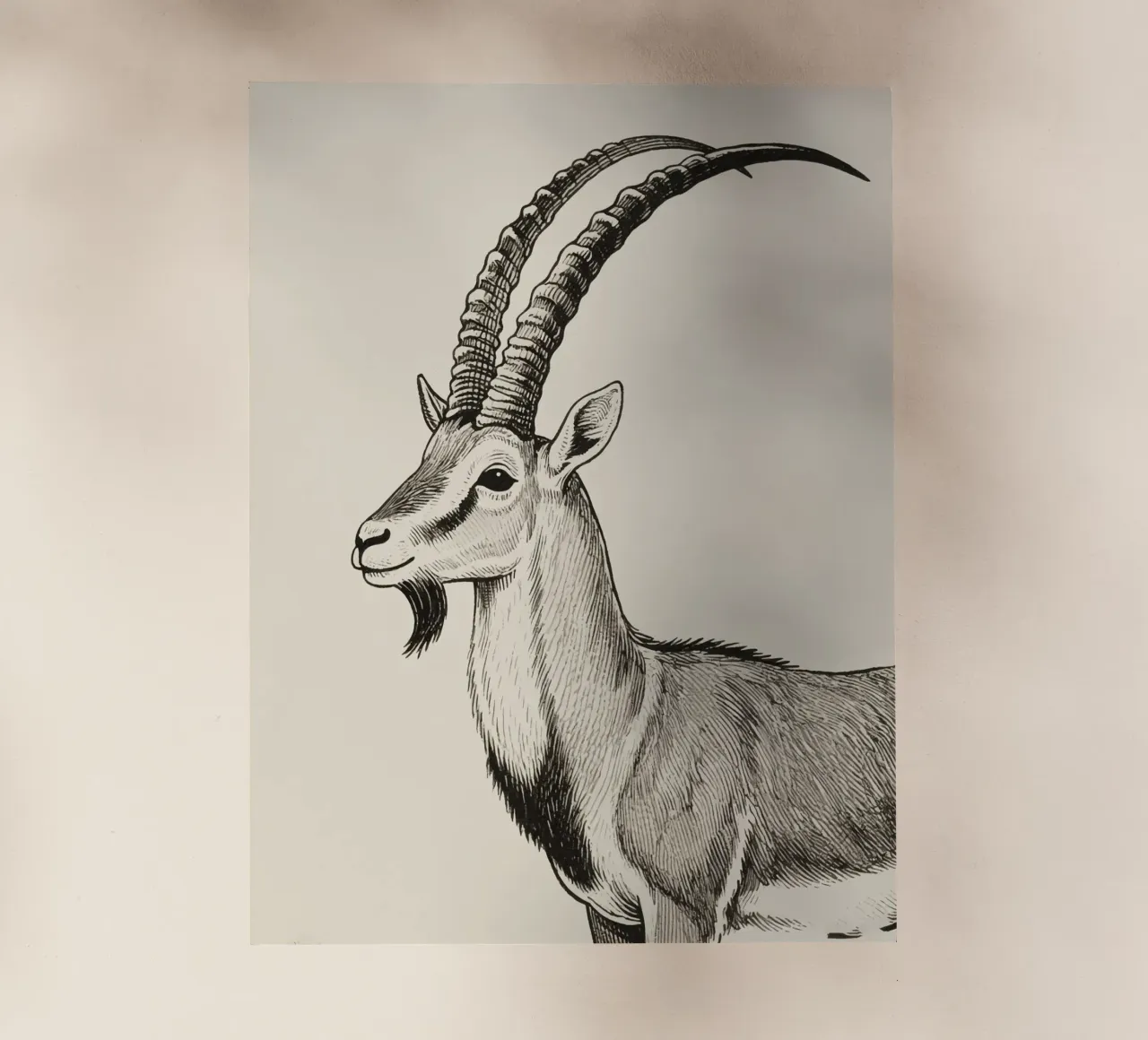 Markhor pellicola backlit da knowledge