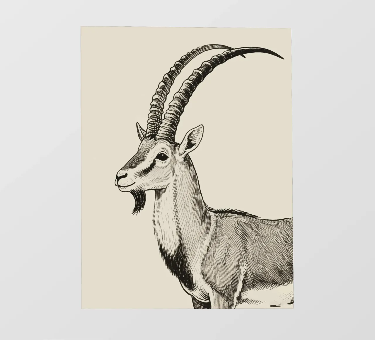 Markhor pellicola backlit da knowledge