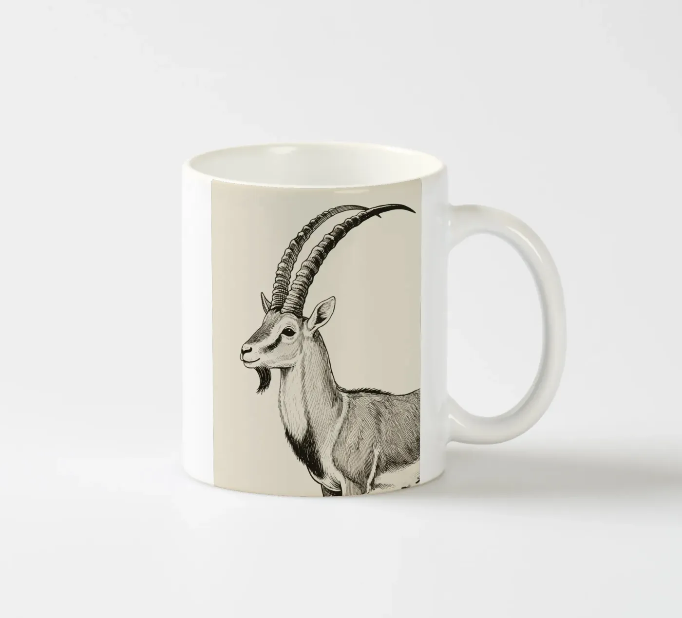 Markhor tazza in ceramica da knowledge