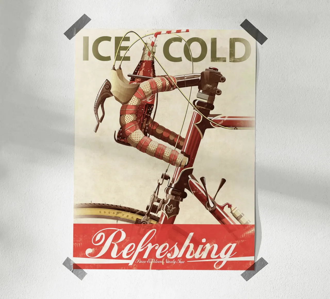 Bici e Cola poster da Thomas