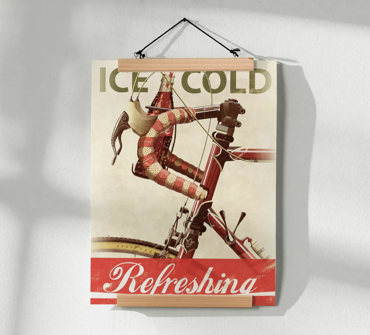 Bici e Cola poster da Thomas