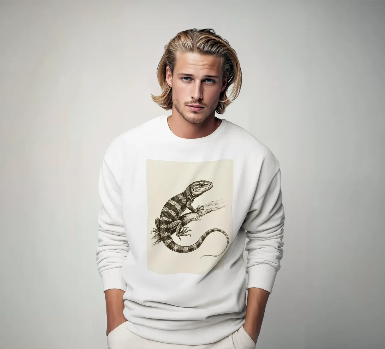 Skink sweatshirt by knowledge