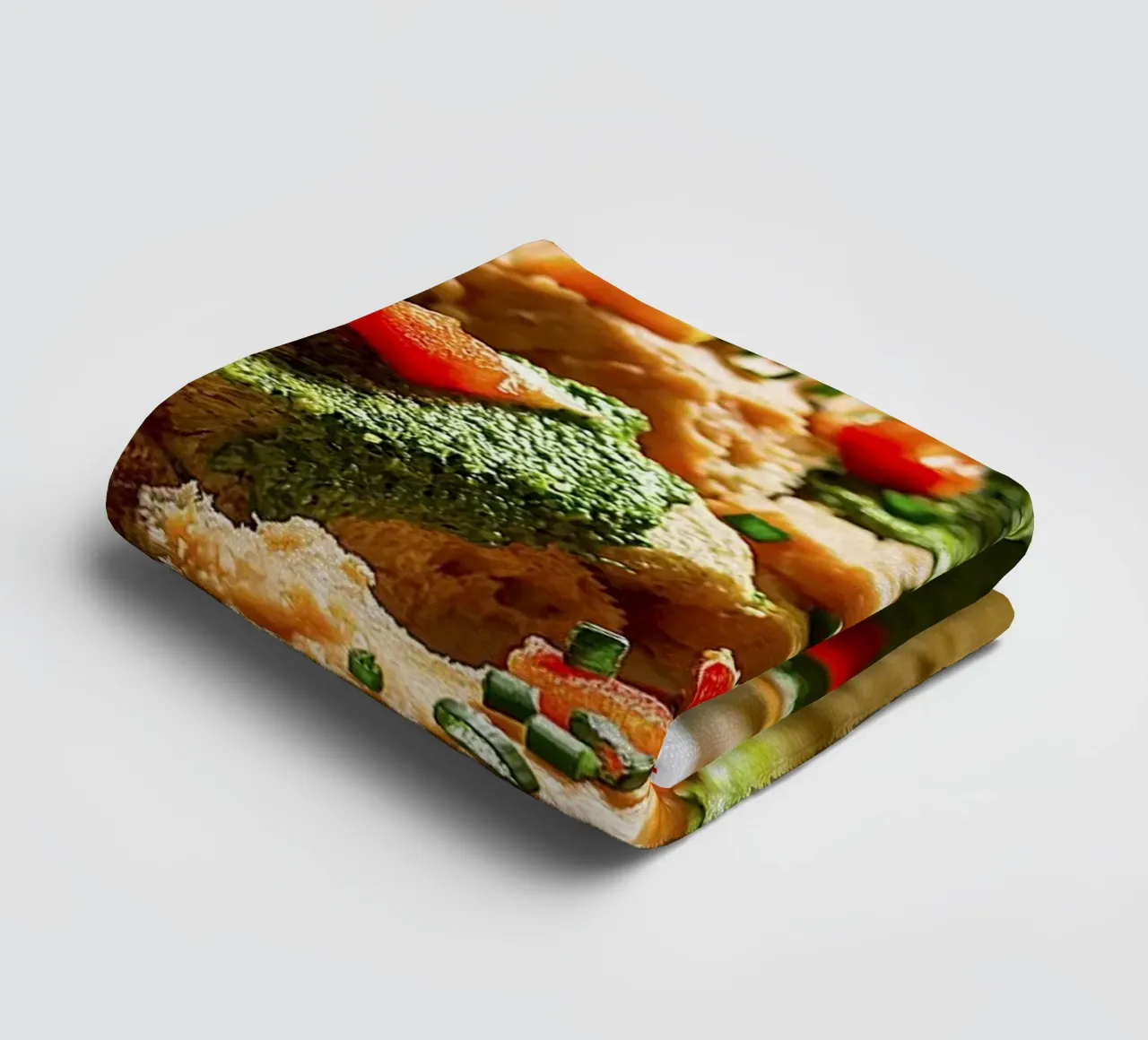Mini Colorful Bites – Culinary Wall Print towel by jay