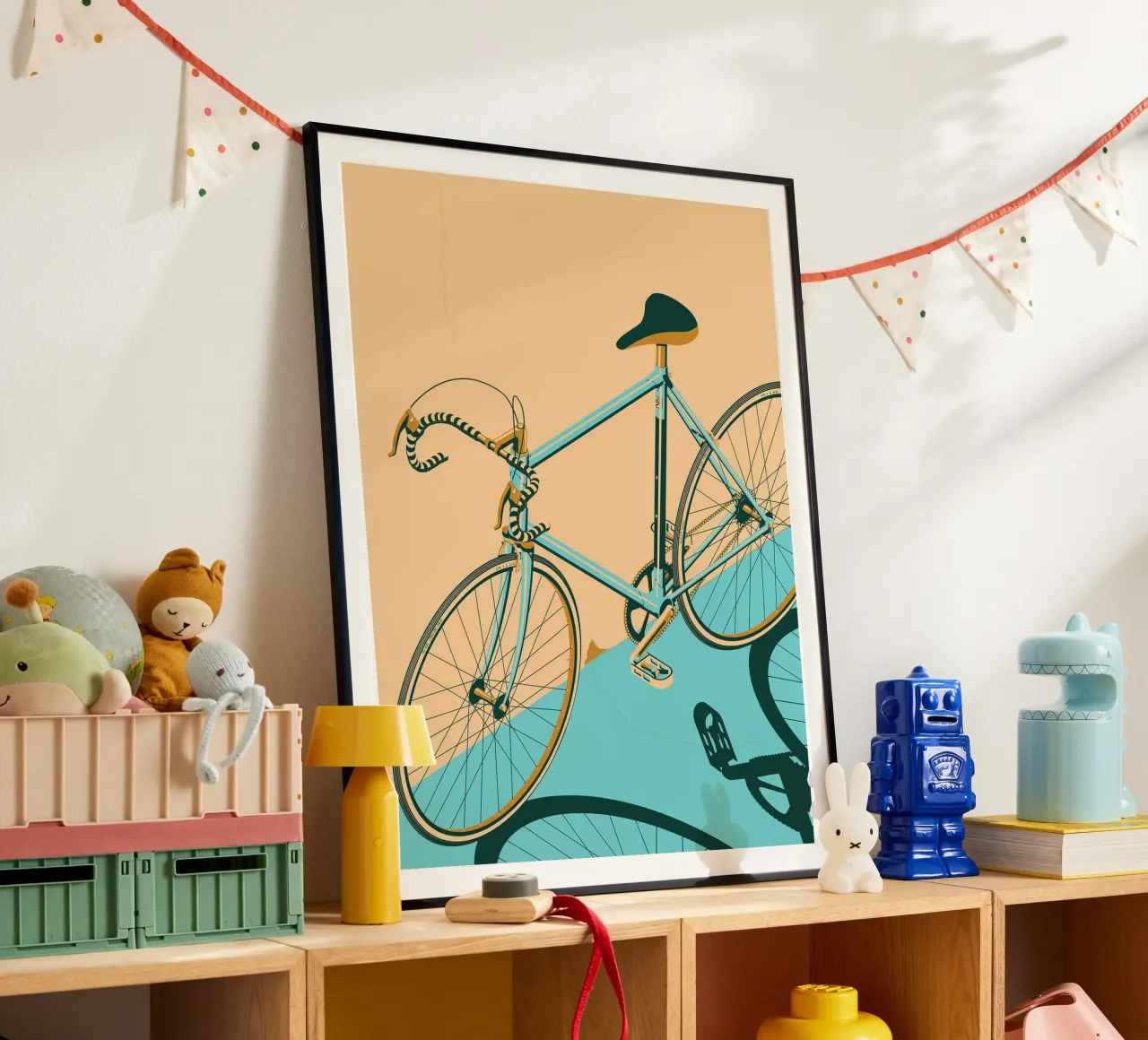 Bicicletta isometrica poster da Thomas