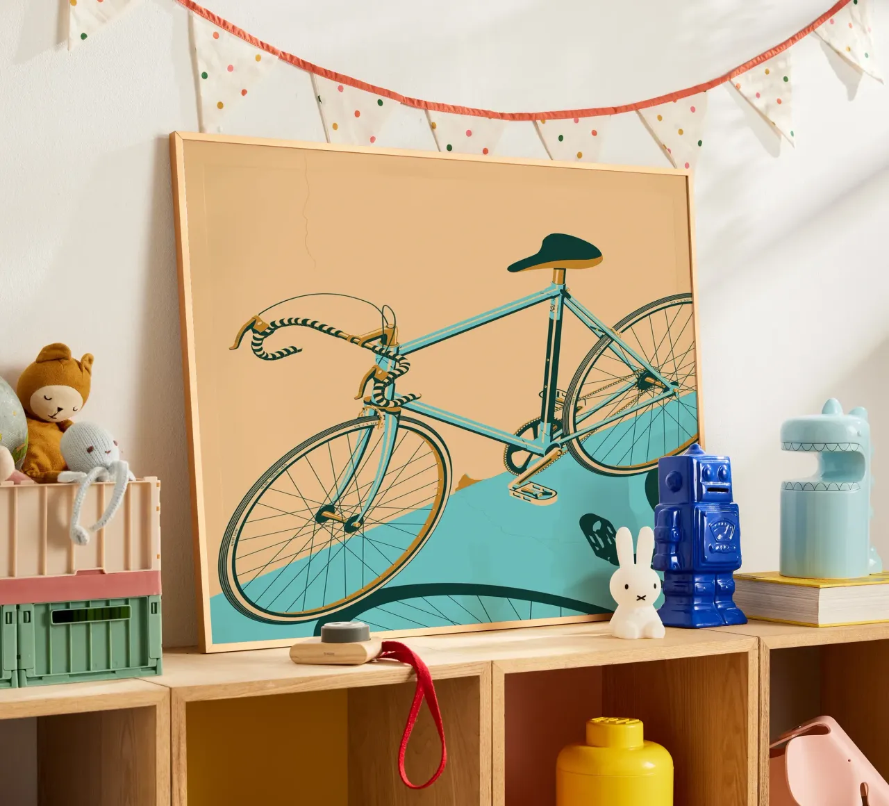 Bicicletta isometrica poster da Thomas