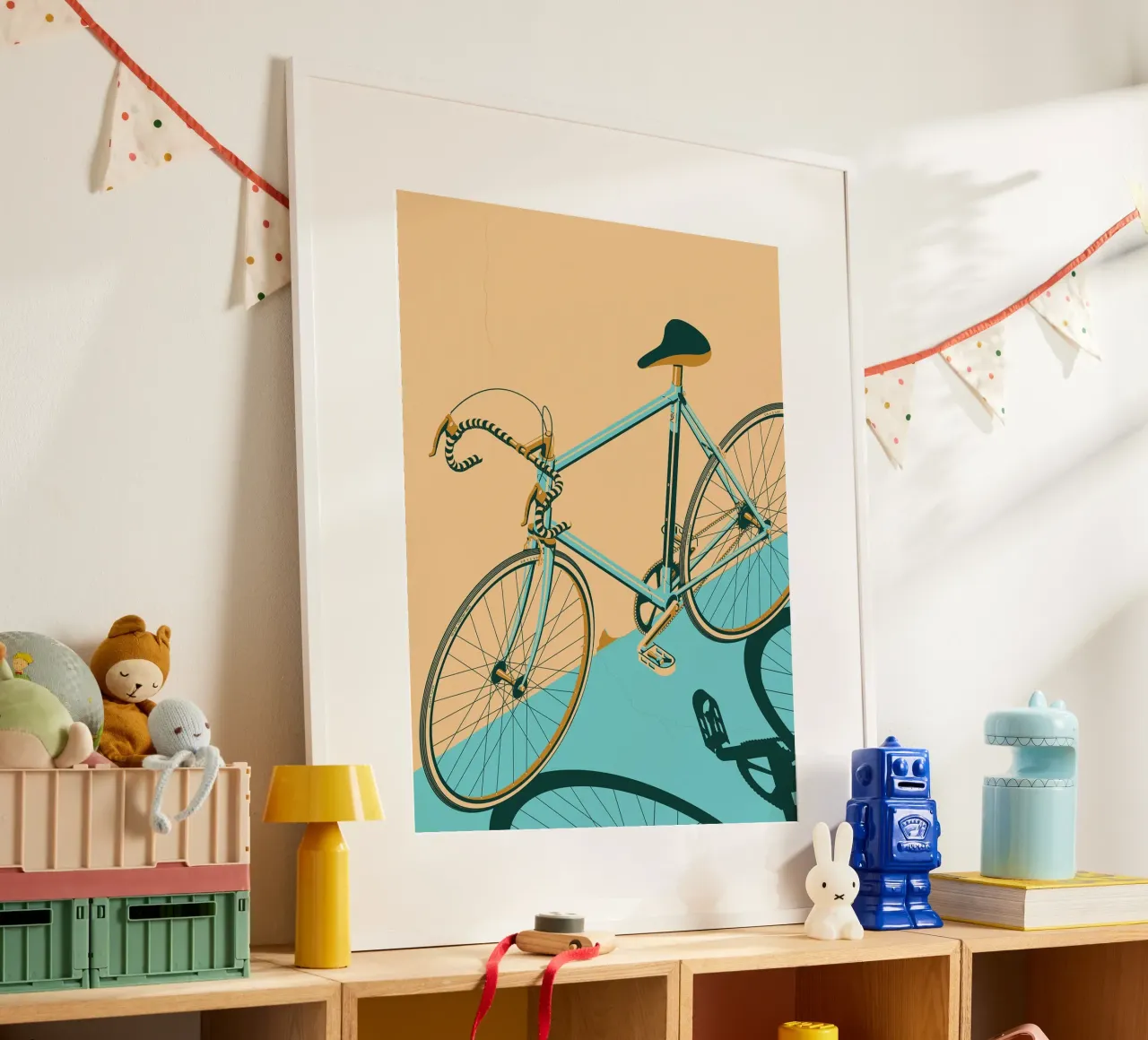 Bicicletta isometrica poster da Thomas
