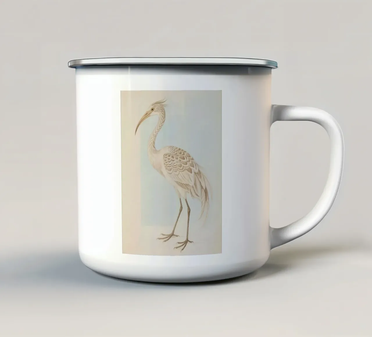 Ibis tazza in smalto da knowledge