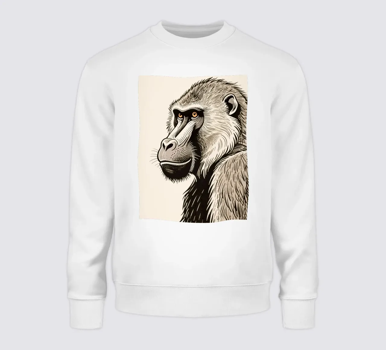 Pavian Sweatshirt von knowledge