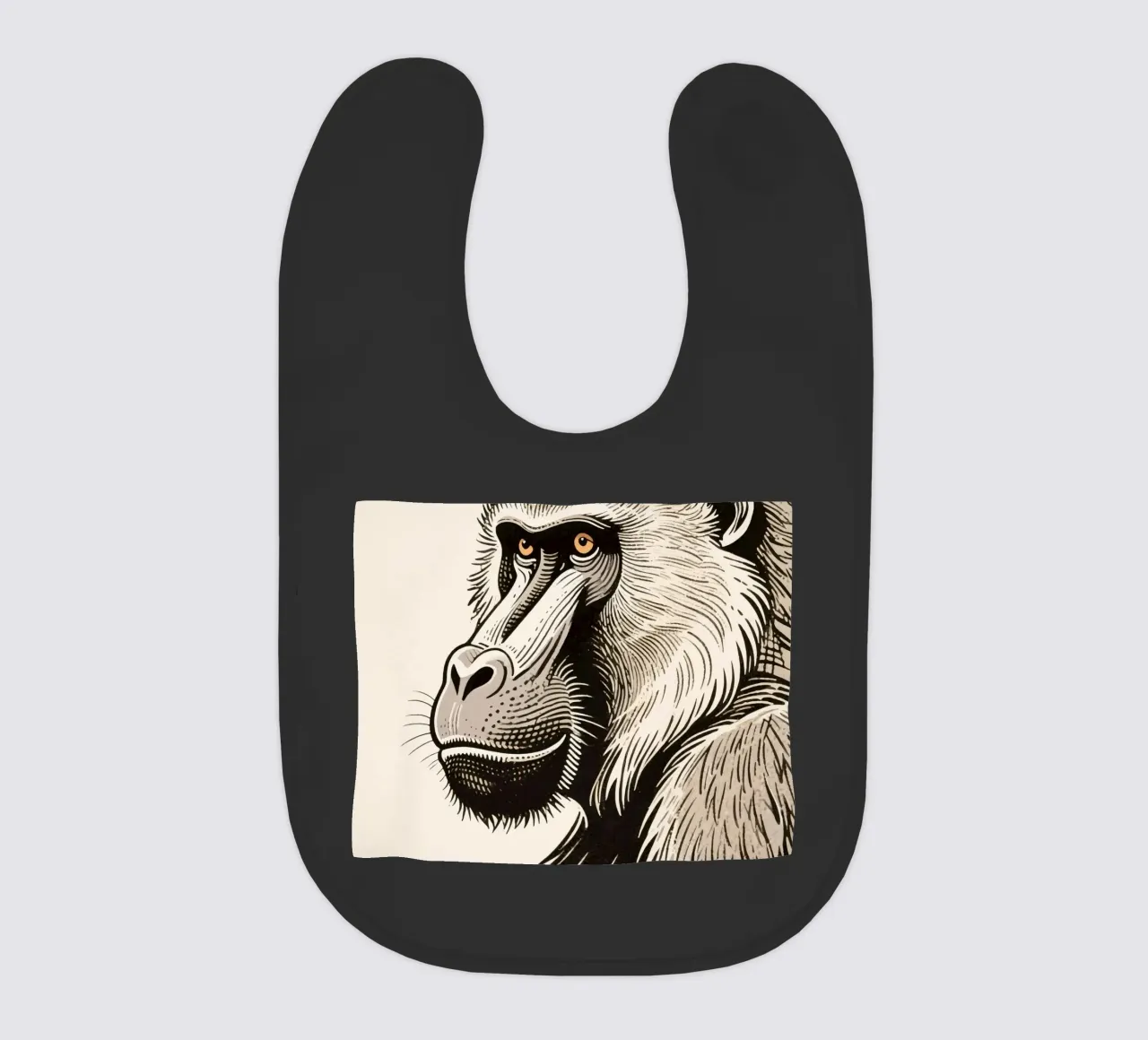 Pavian Babylätzchen von knowledge