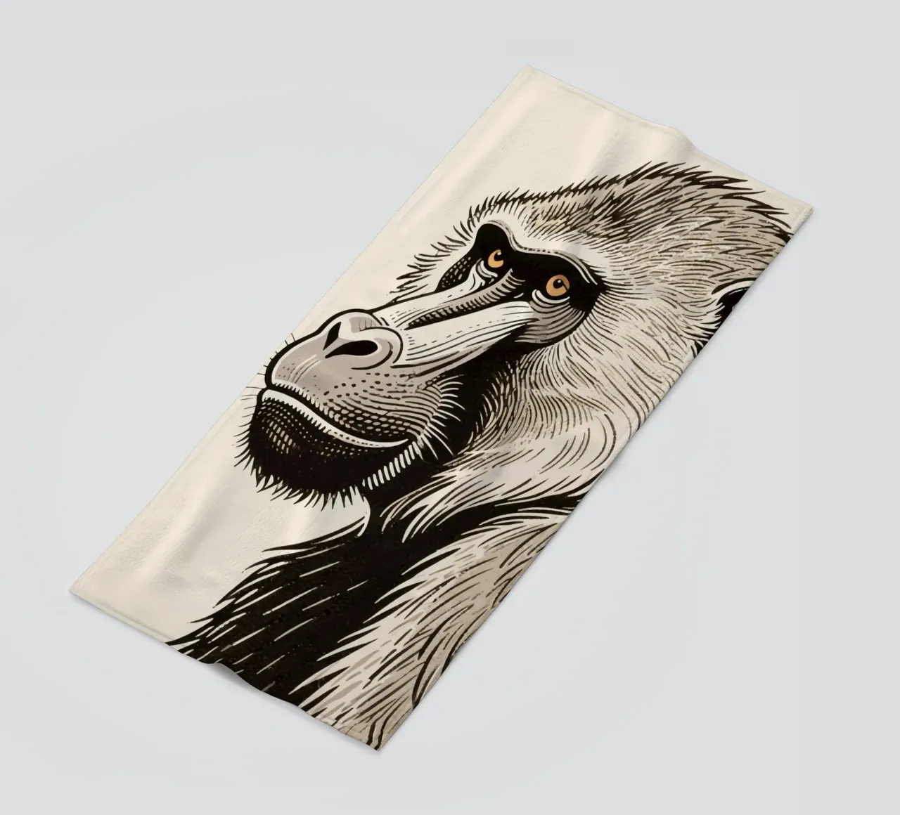 Babbuino telo mare da knowledge