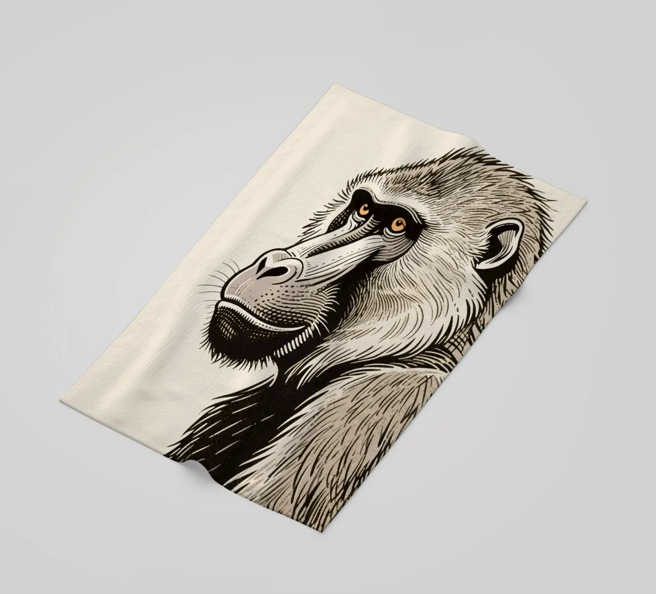 Babbuino telo mare da knowledge