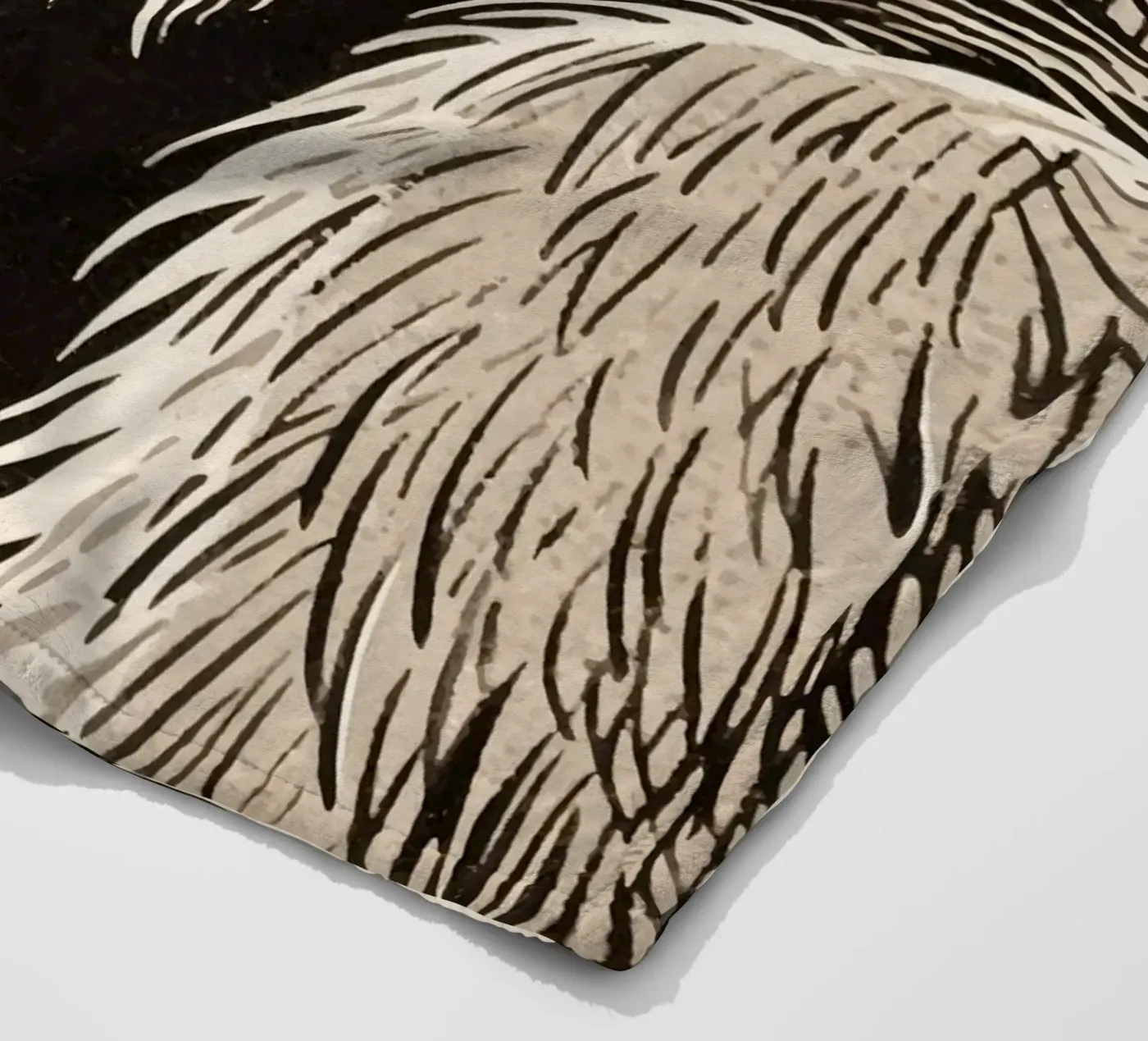 Baboon fleece blanket by knowledge