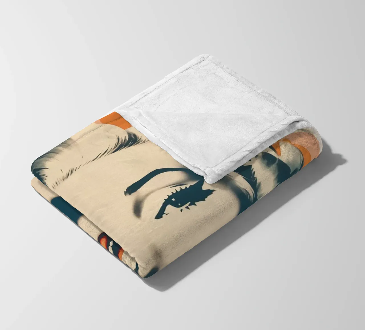 Marilyn Forever Retro Pop Art Fleecedecke von Autofocus