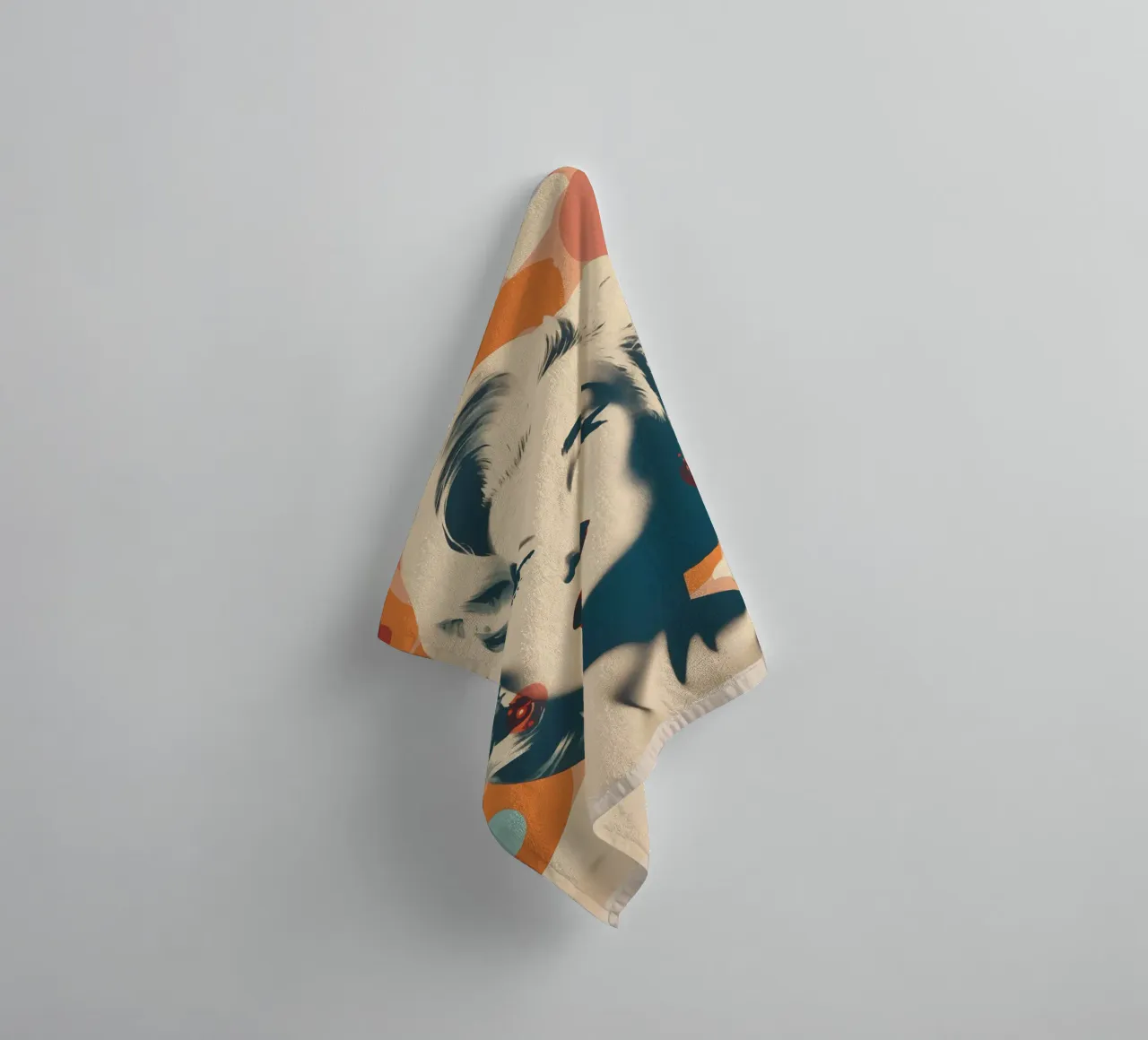Marilyn Forever Retro Pop Art towel by Autofocus
