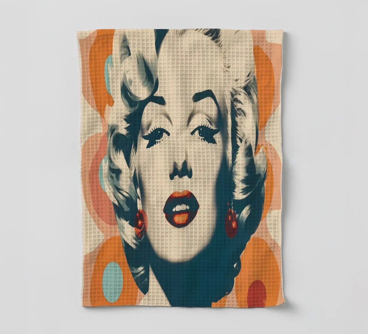 Marilyn Forever Retro Pop Art Geschirrtuch von Autofocus