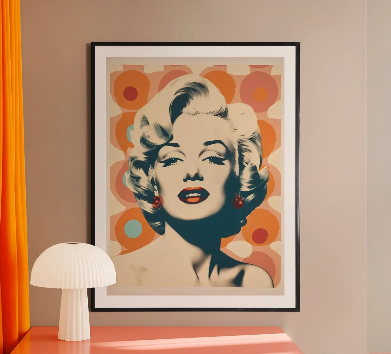 Marilyn Forever Retro Pop Art poster de Autofocus