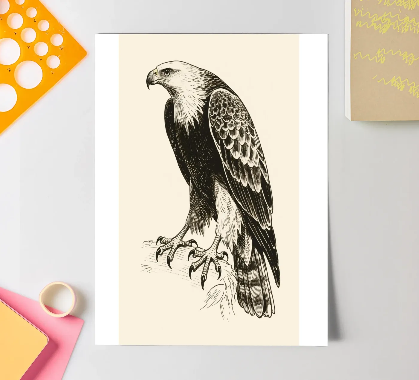 Hawk sticker sheet by knowledge