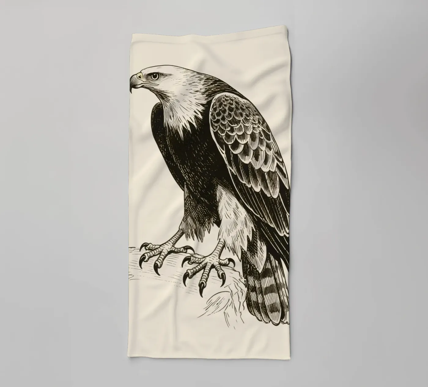 Hawk towel by knowledge