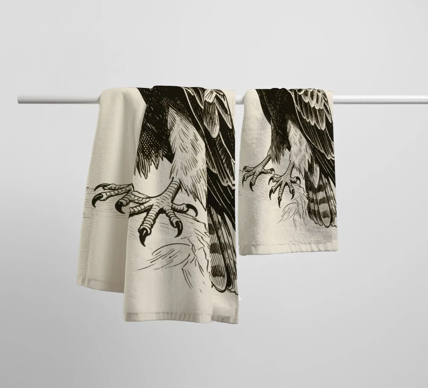 Hawk towel by knowledge