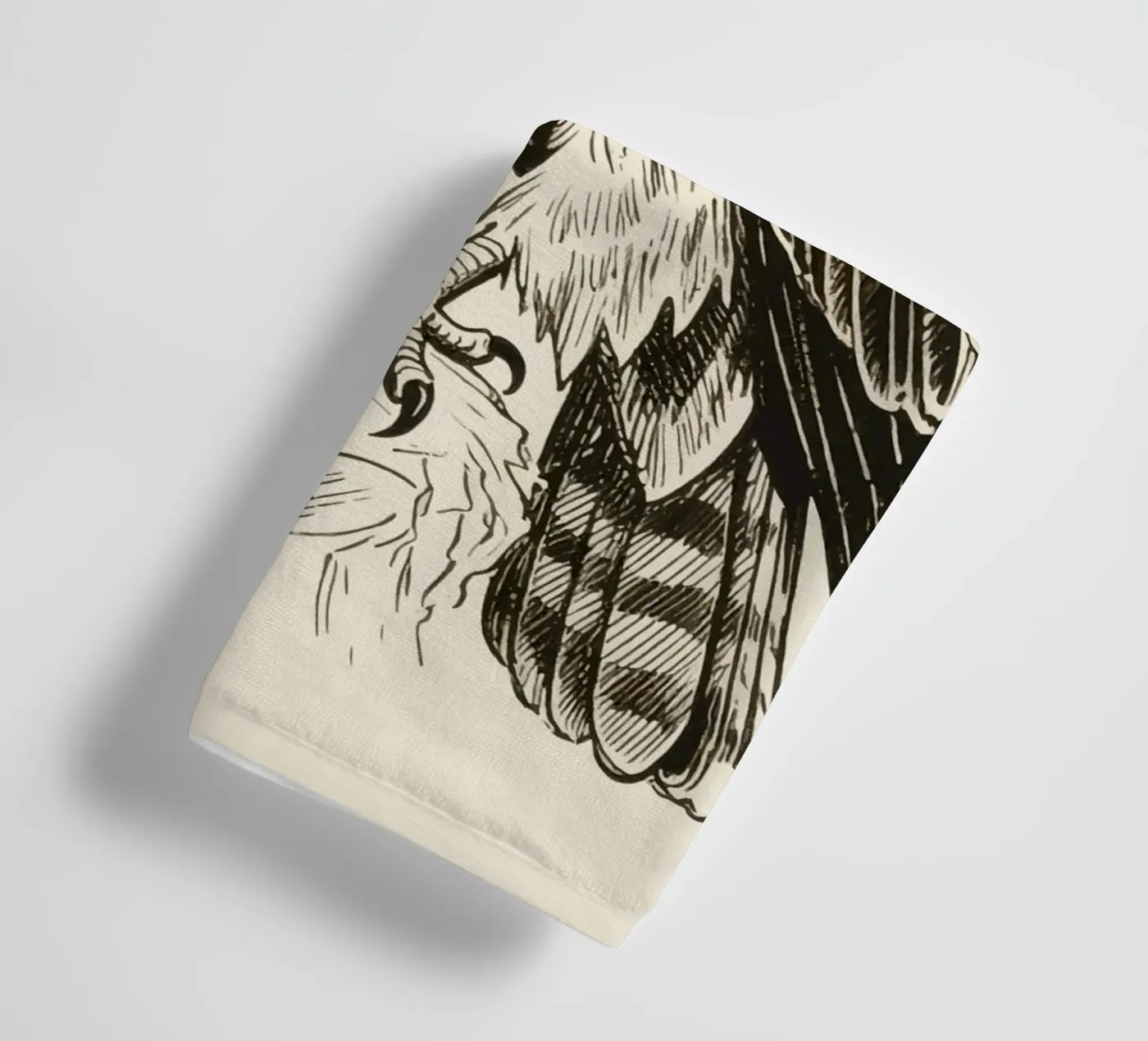 Hawk towel by knowledge