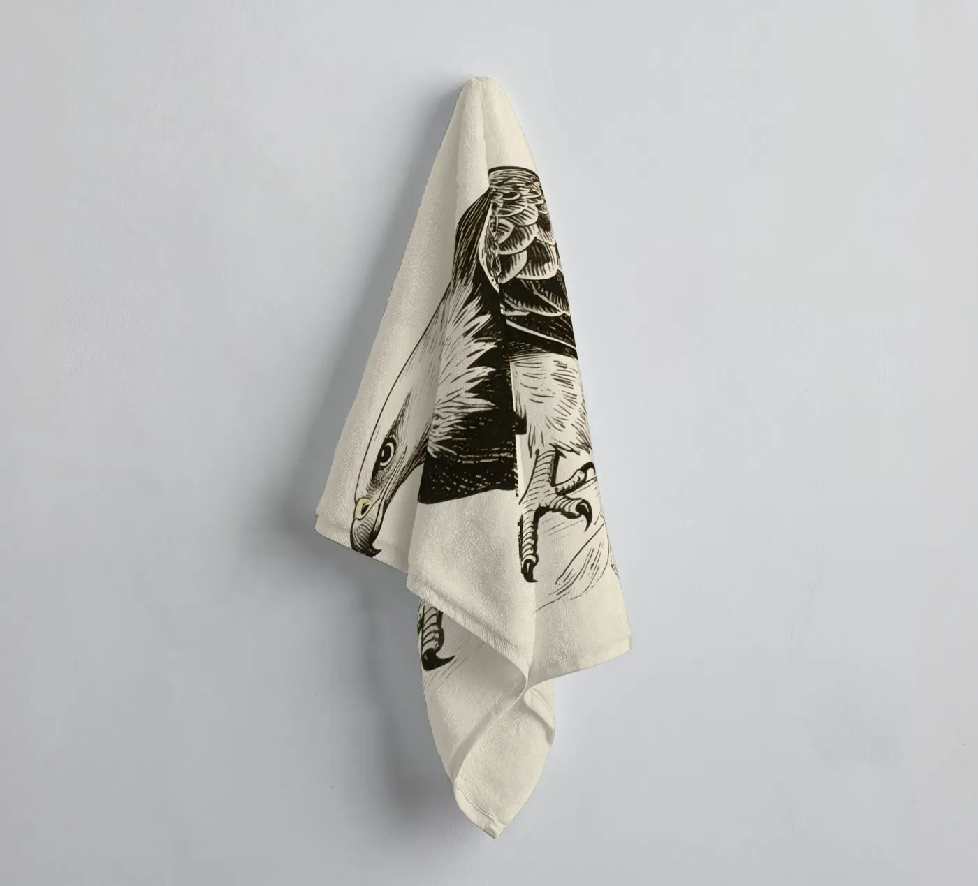 Hawk towel by knowledge