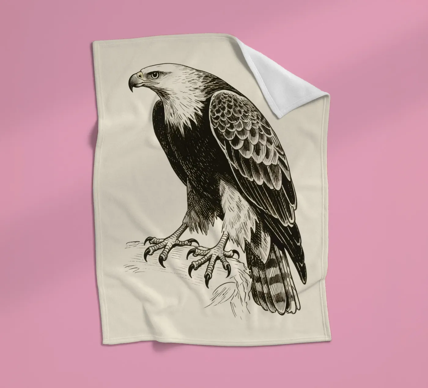 Hawk Fleecedecke von knowledge