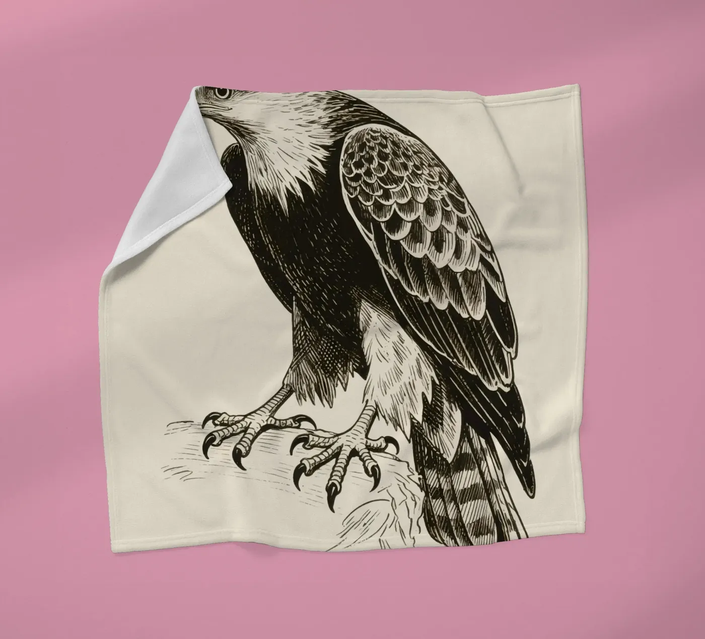 Hawk Fleecedecke von knowledge