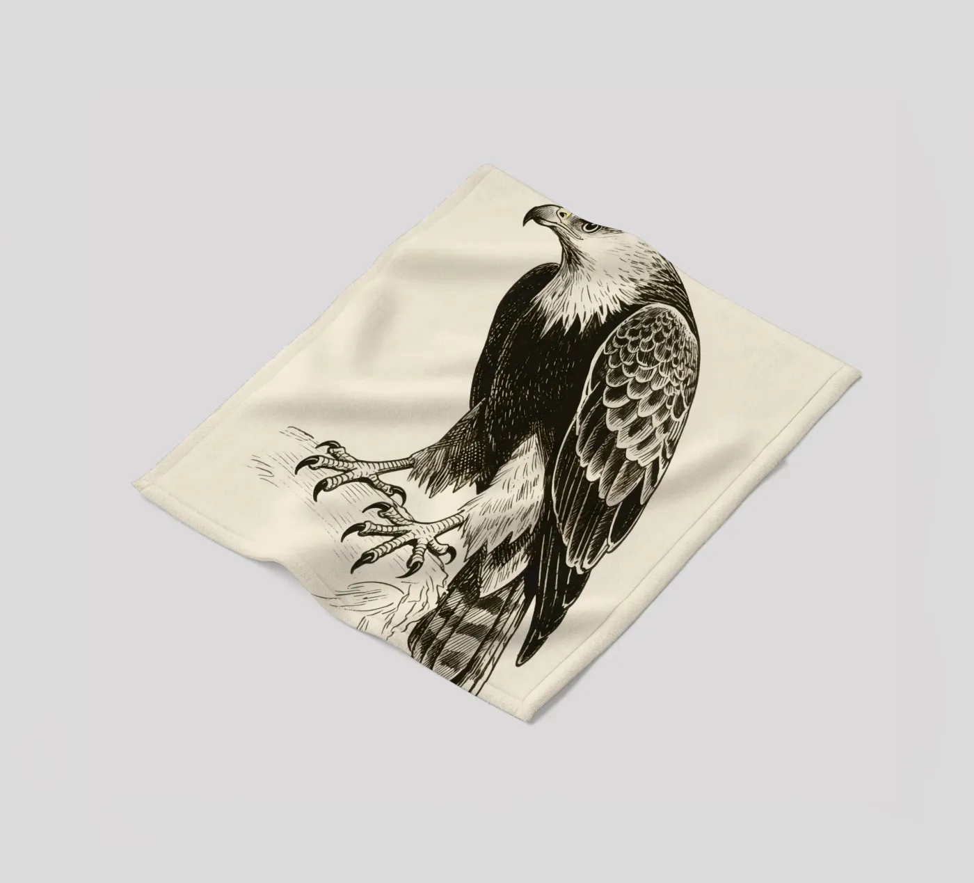 Hawk Fleecedecke von knowledge