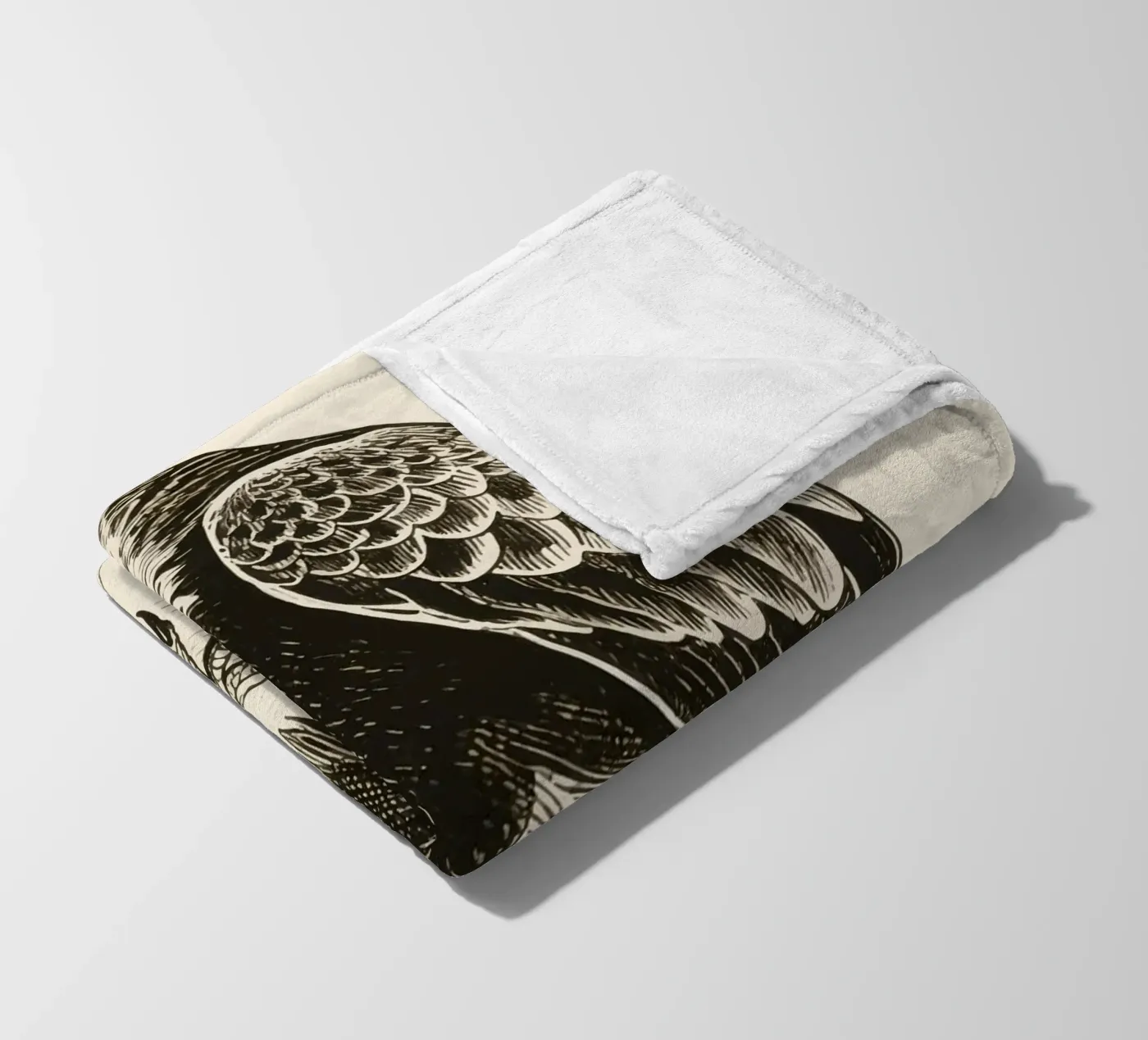 Hawk Fleecedecke von knowledge