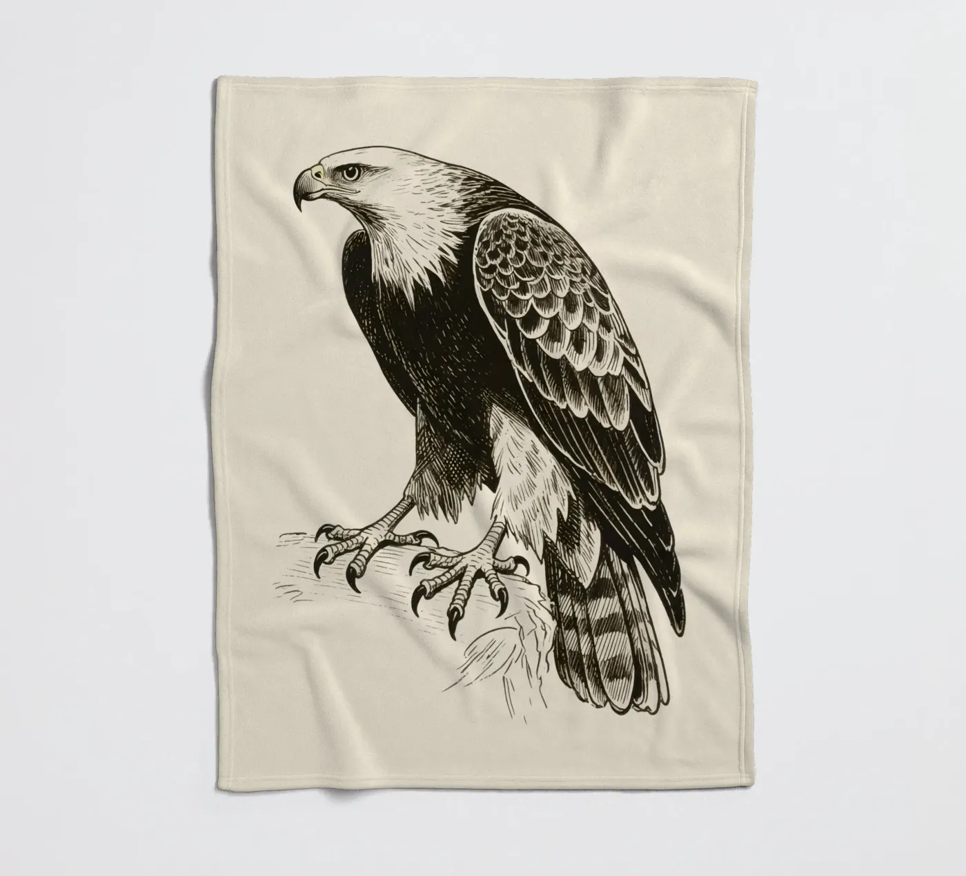 Hawk Fleecedecke von knowledge