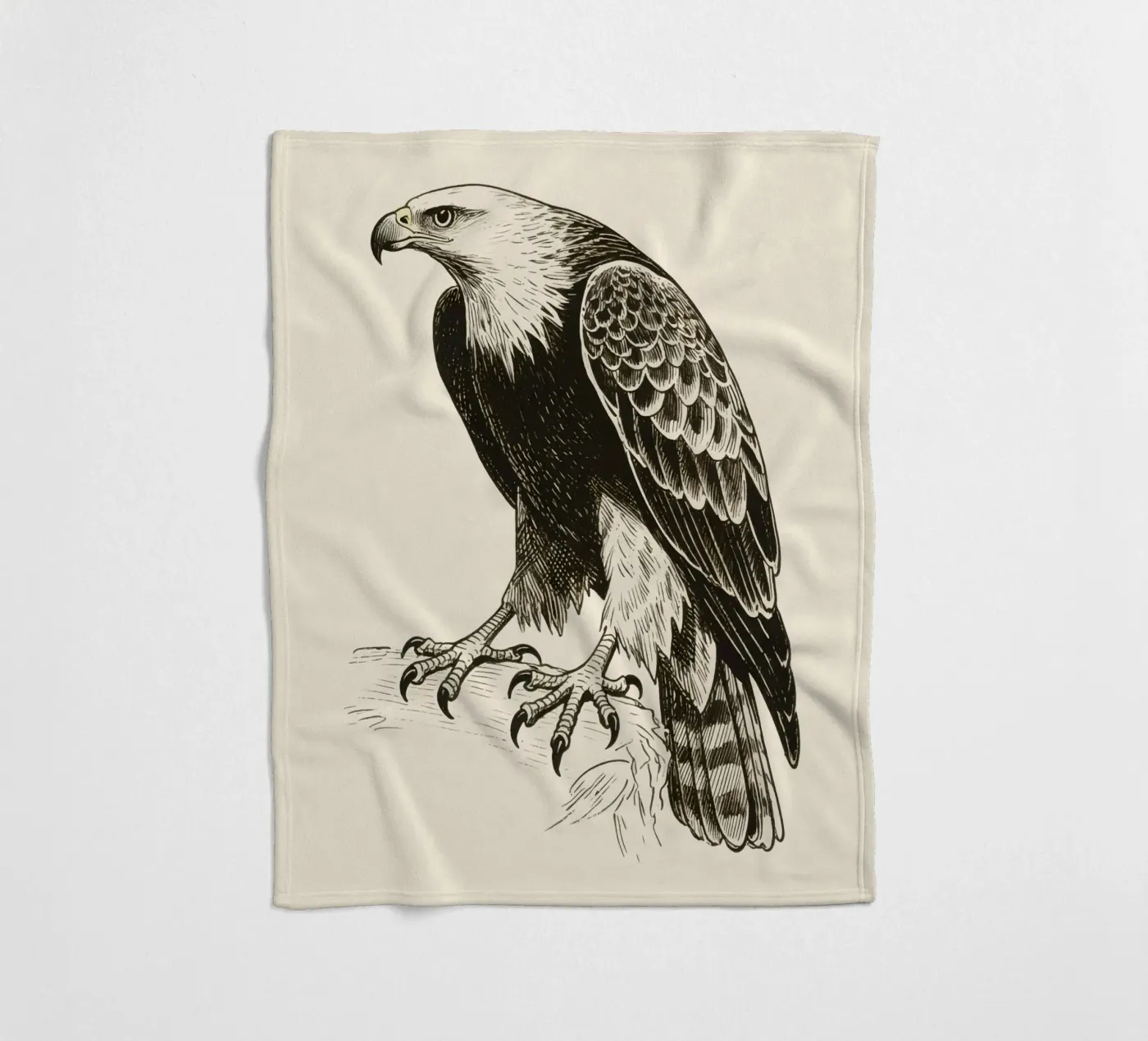 Hawk Fleecedecke von knowledge