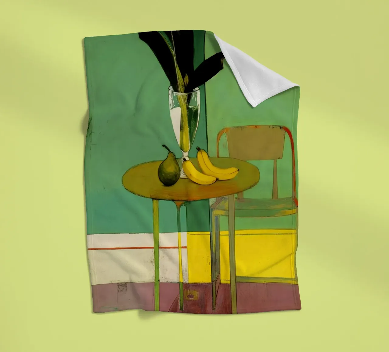 Fruits On Table coperta in pile da treechild