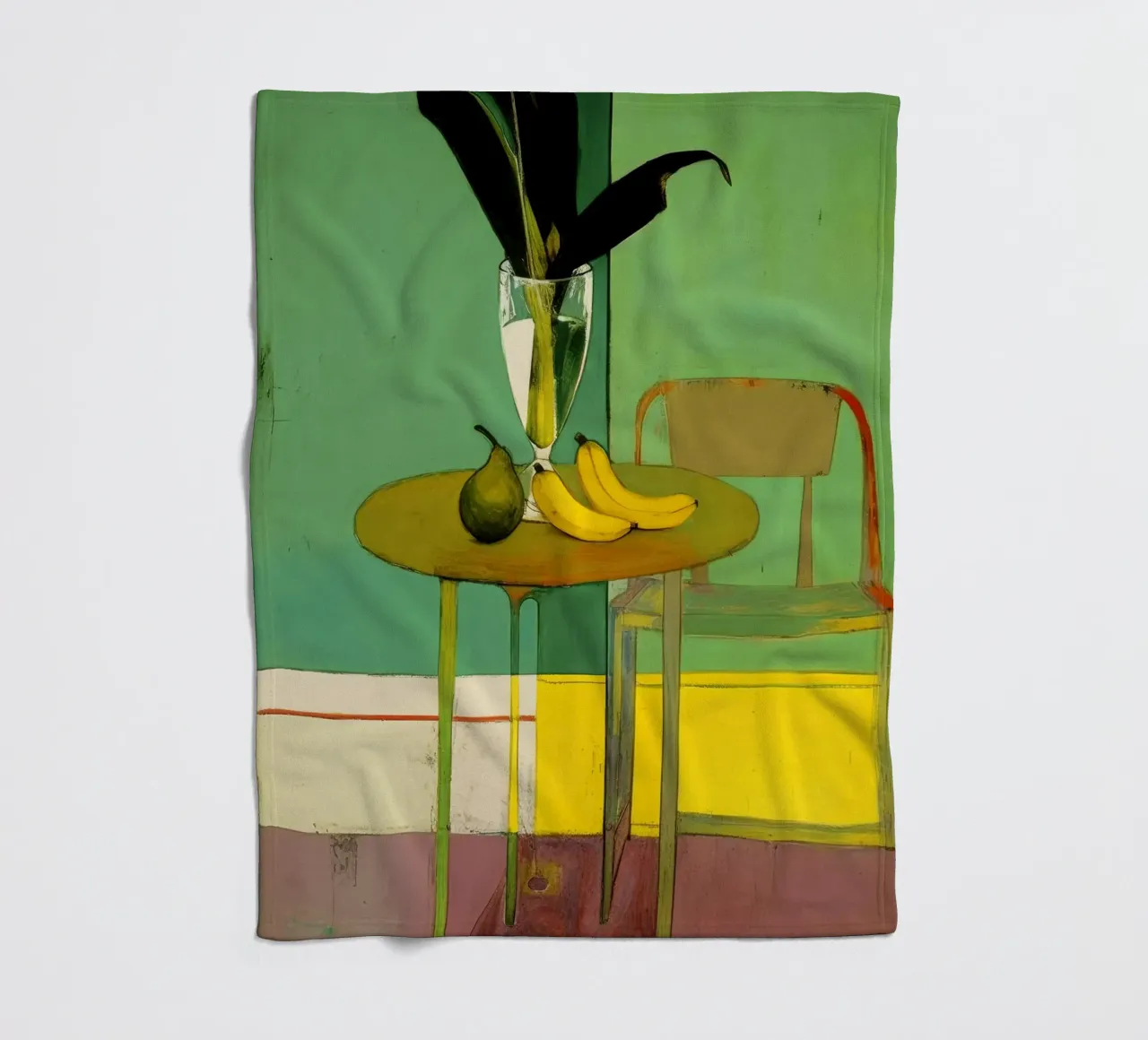 Fruits On Table coperta in pile da treechild