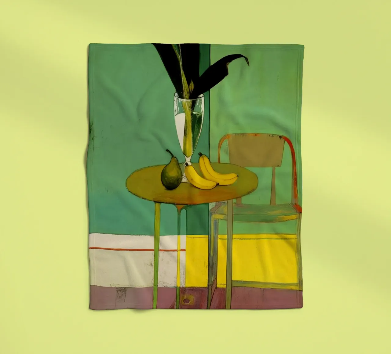 Fruits On Table coperta in pile da treechild