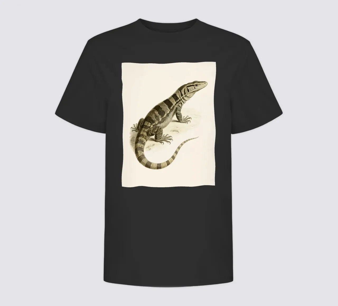 Lucertola t-shirt bambini da knowledge