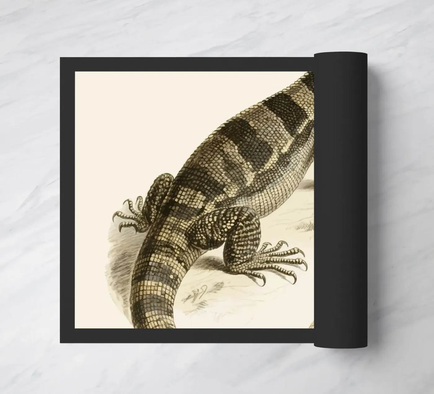 Lizard Fußmatte von knowledge