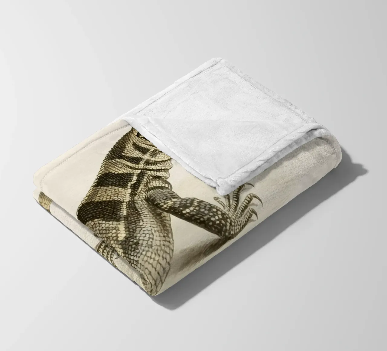 Lizard Fleecedecke von knowledge