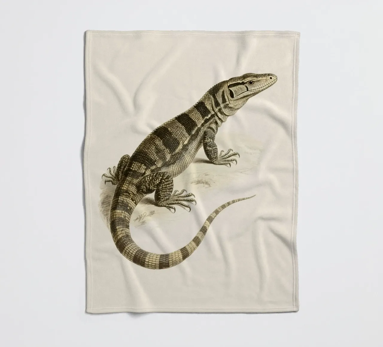 Lizard Fleecedecke von knowledge
