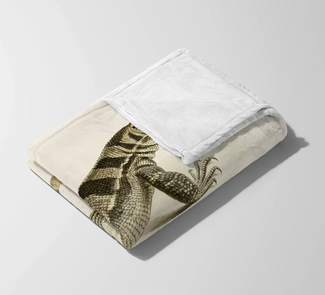 Lizard Fleecedecke von knowledge