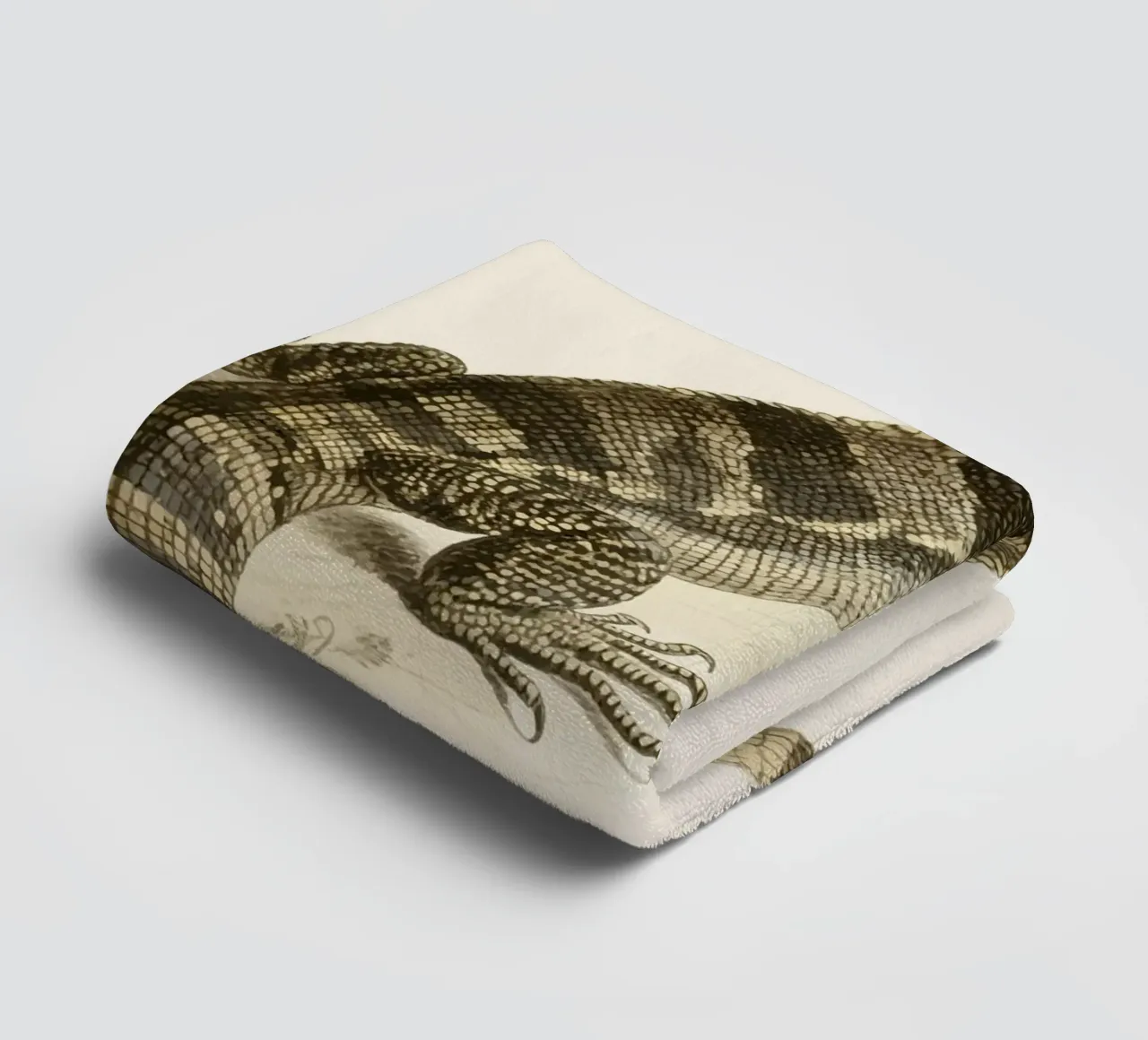 Lizard towel by knowledge