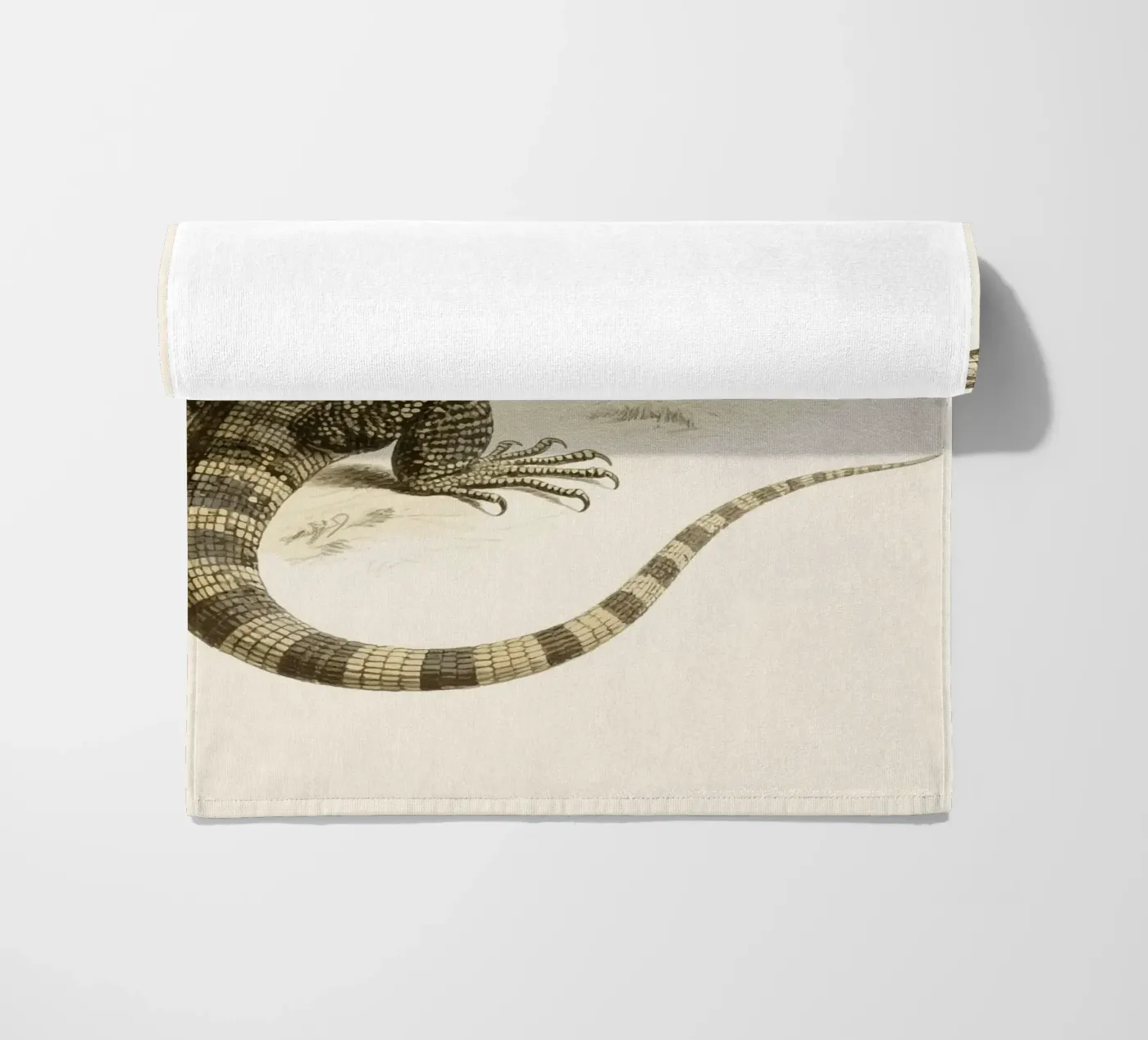 Lizard Strandtuch von knowledge