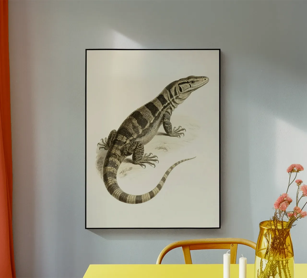 Lizard plexiglass da knowledge