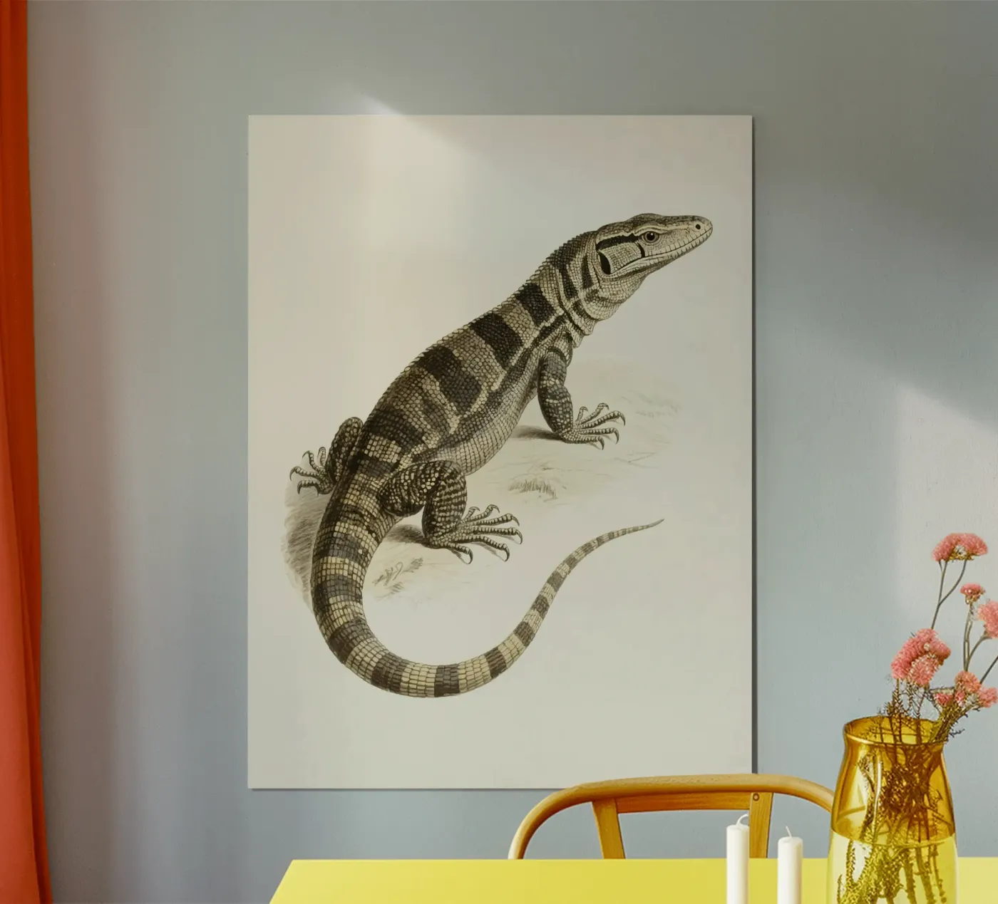 Hagedis poster van knowledge